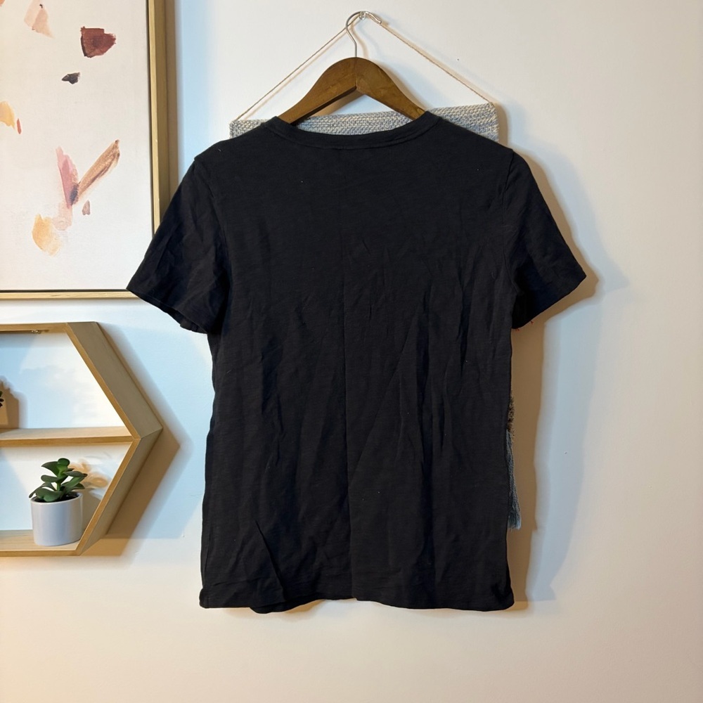 Theory Black T Shirt Small - Picture 2 of 4
